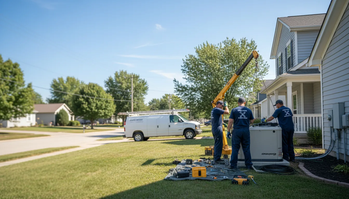 Generator Installation in Irvington, NJ near me